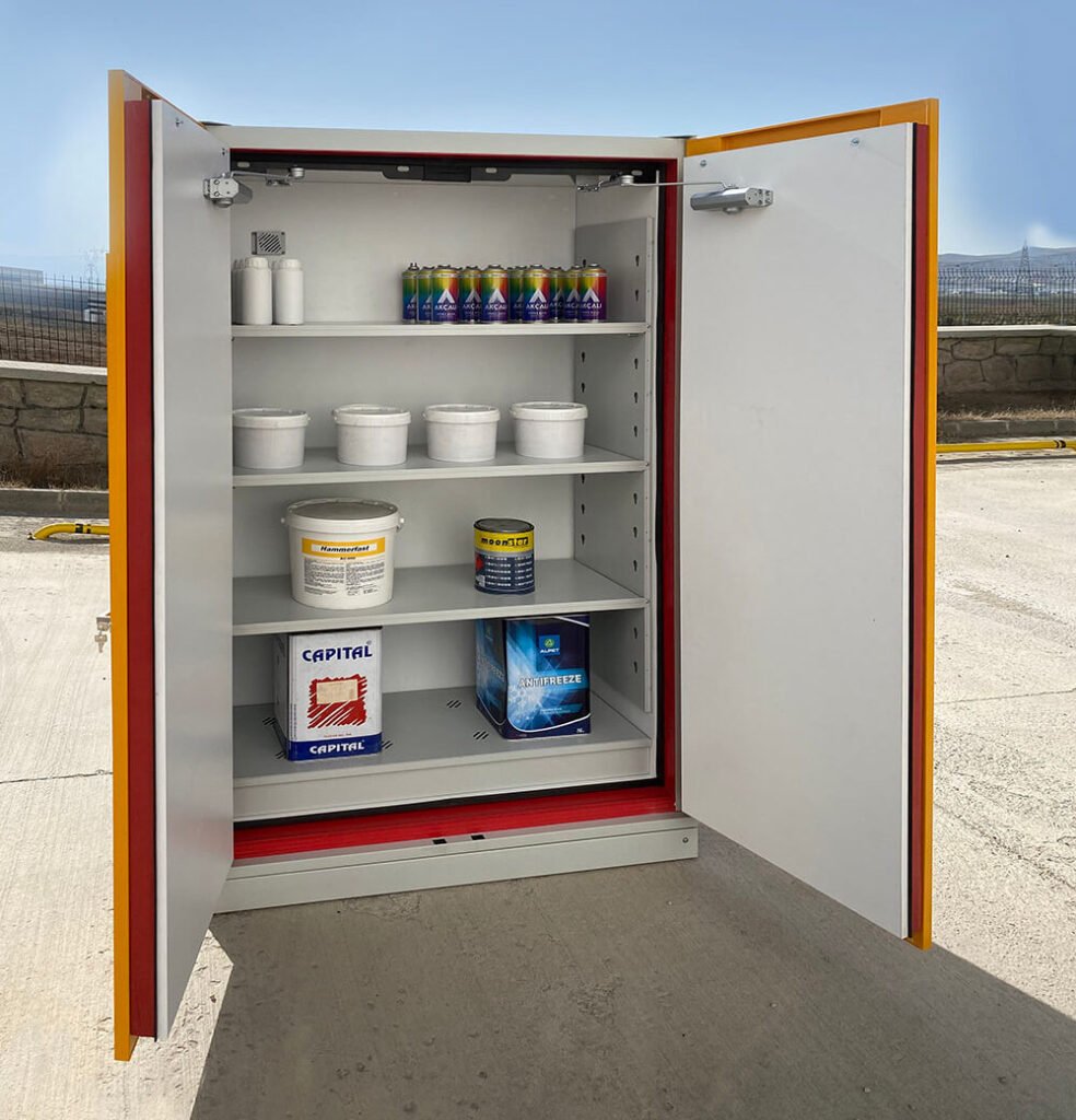 2x3 Fully Insulated Chemical Storage Container Flat Pack Containers